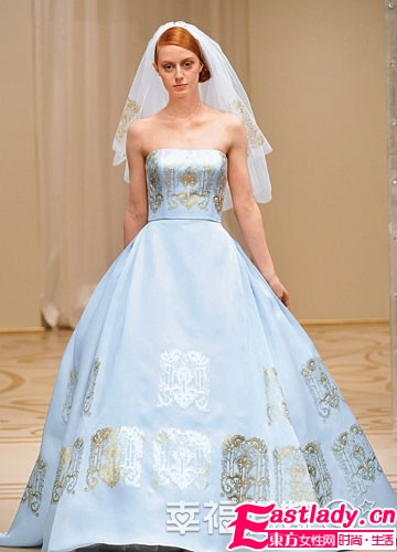 公主梦新娘们最爱的公主级品味婚纱大赏