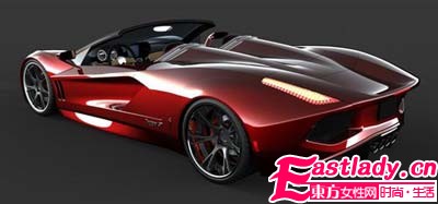 賽車Dagger GT最新靚照曝光      2000馬力的超級跑車