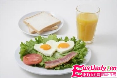 早餐吃鸡蛋有助于减肥
