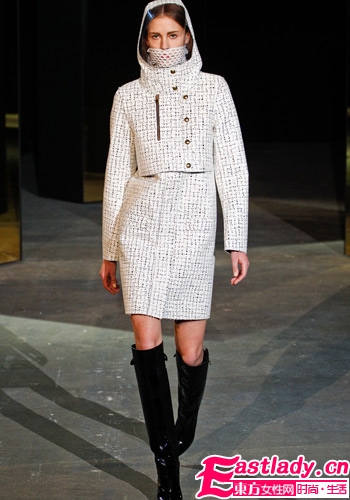 2012纽约秋冬时装周 皮革是本季重点元素