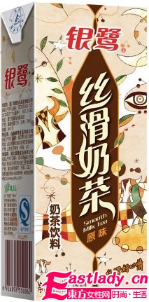 奶茶市場新晉勢力　銀鷺絲滑奶茶巧打包裝營銷牌
