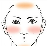 几个修饰脸型的化妆技巧让你变小脸(3)