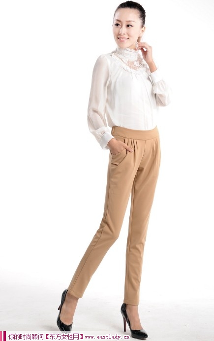 韩版显瘦休闲裤 让你的个子更高挑更出众