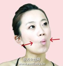瘦脸按摩法改善修饰面部线条
