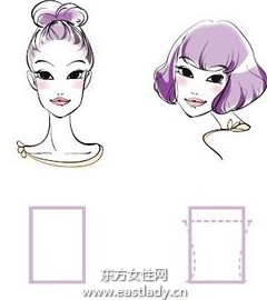 五种常见脸形如何搭配刘海