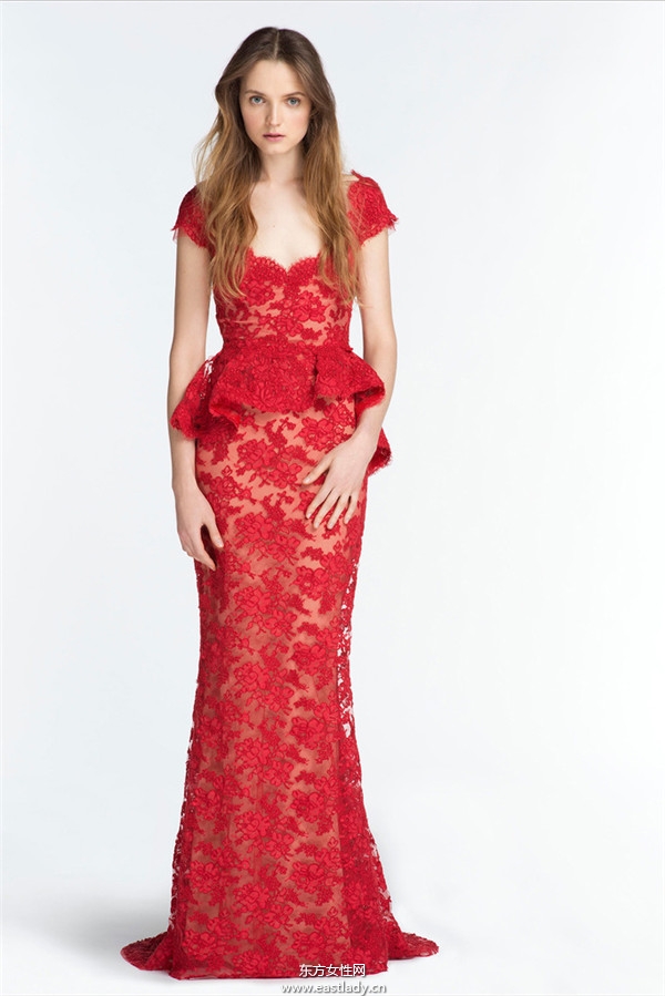 Reem Acra2014服裝度假係列鑒賞