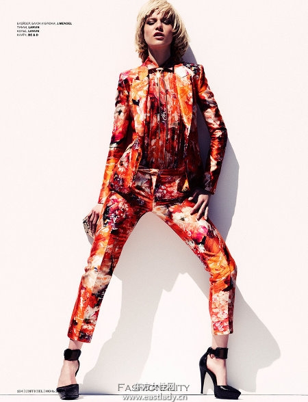 Tati Cotliar(塔蒂·考特利雅)2013年7月份时尚大片