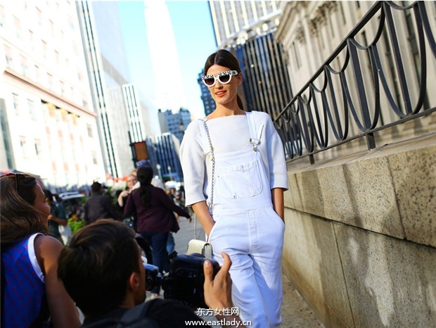 2013纽约时装周时尚达人街拍秀