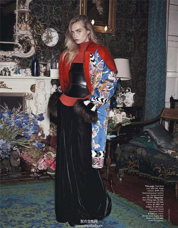 Cara Delevingne《Vogue》2013年10月澳大利亚版