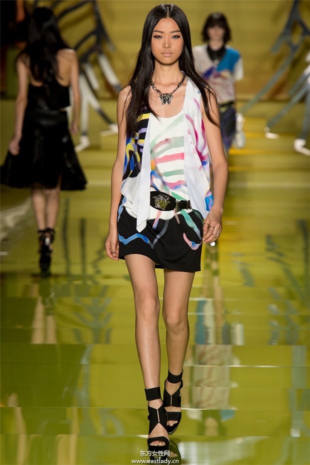 Versace（范思哲）2014春夏米兰时装周服装秀