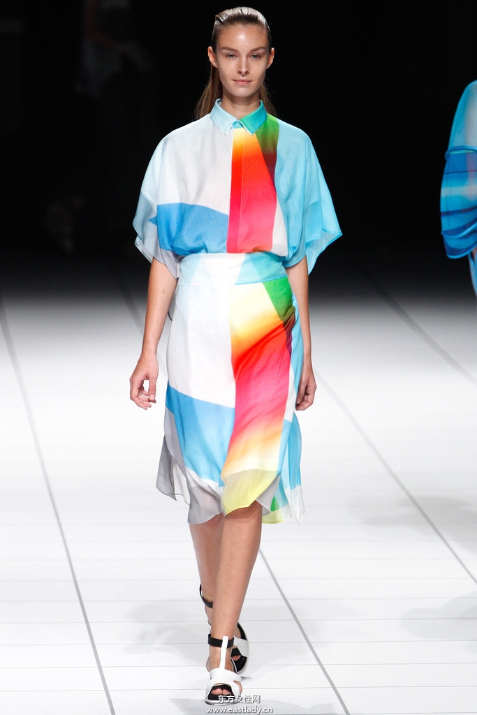 Issey Miyake(三宅一生)2014春夏流行服饰时尚大片