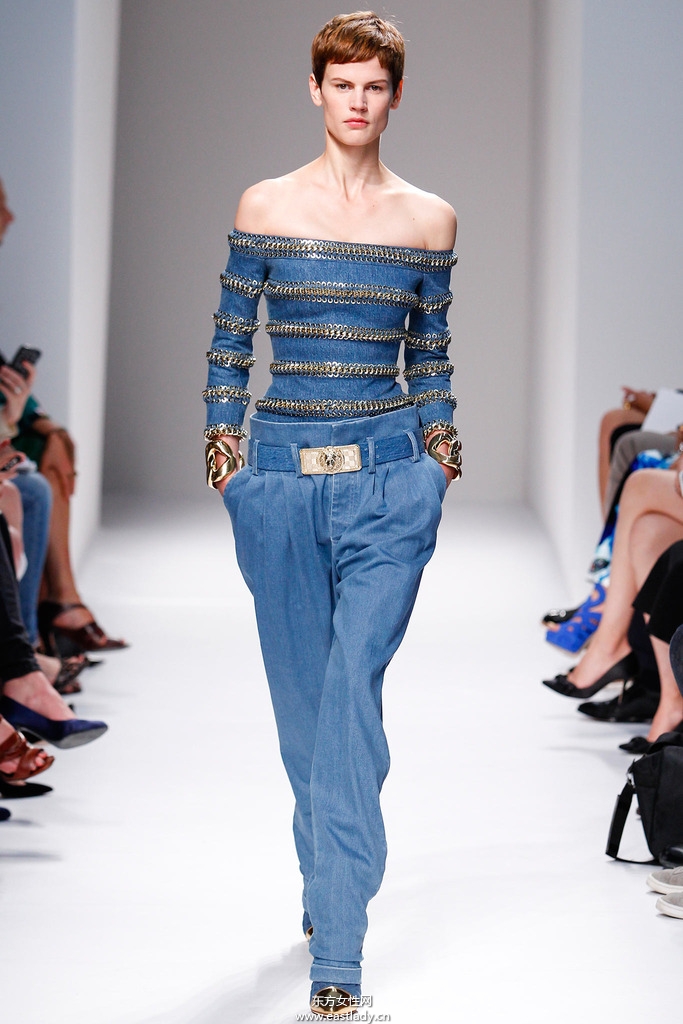 Balmain(巴尔曼)2014春夏流行服饰时尚大片