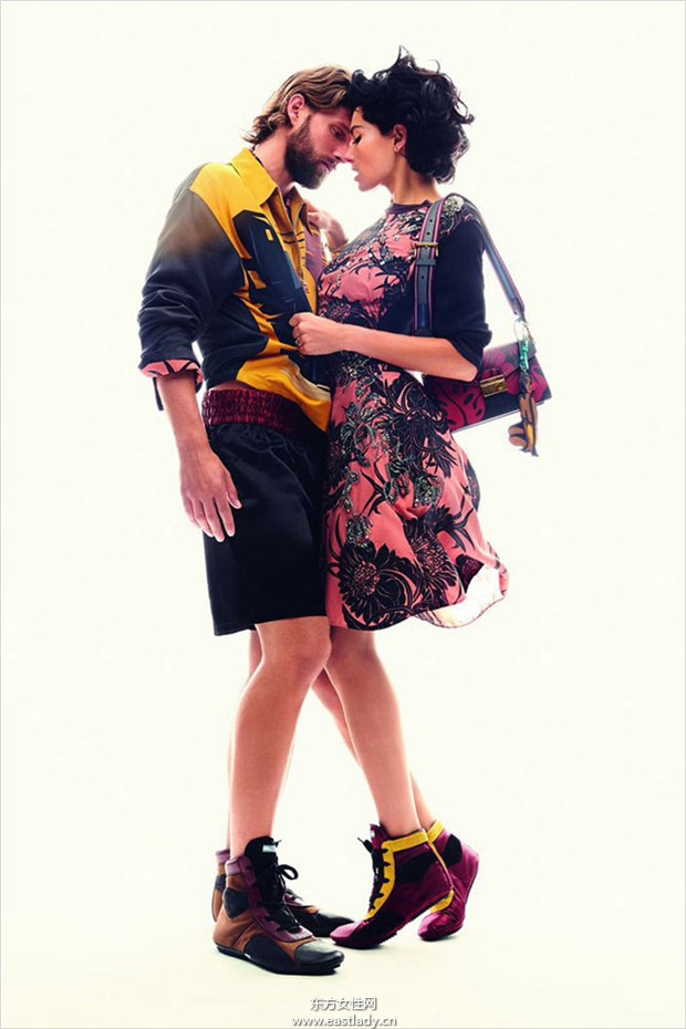 罗密欧与朱丽叶《Harper’s Bazaar》2013年11月英国版