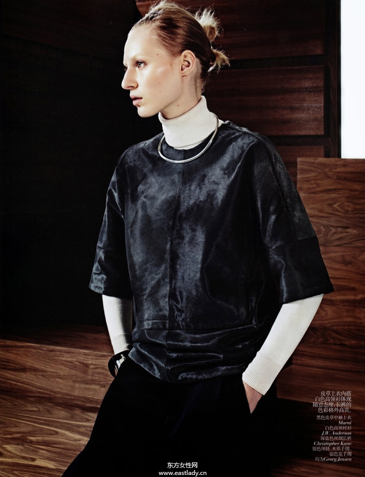 Julia Nobis《Vogue》2013年11月中国版