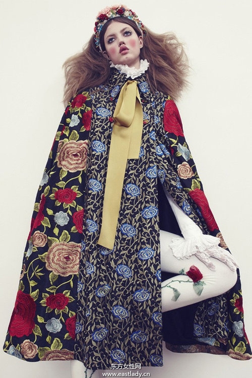 Lindsey Wixson《Vogue》2013年12月日本版
