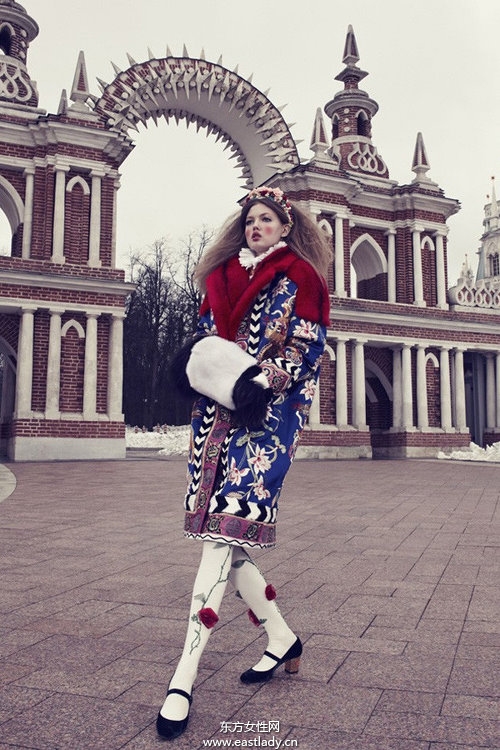 Lindsey Wixson《Vogue》2013年12月日本版