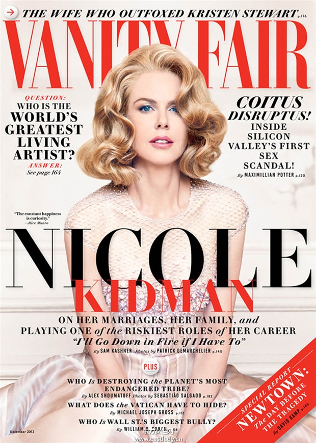 Nicole Kidman《Vanity Fair》2013年12月版