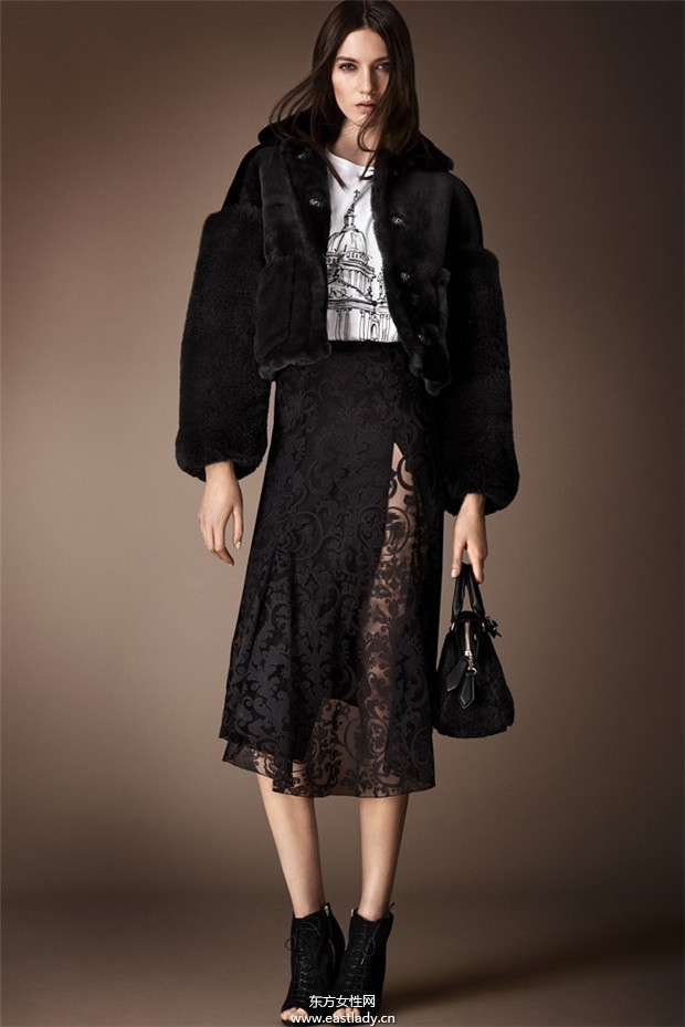 Burberry Prorsum 2014秋冬流行服饰时尚大片