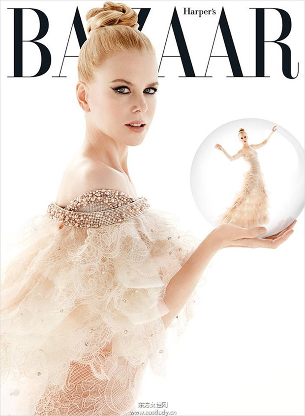 Nicole Kidman《Harper’s Bazaar》2013年12月澳大利亚版