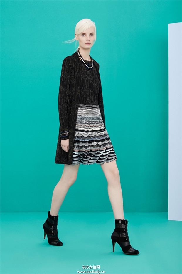 Missoni 2014早秋女装流行服饰时尚大片