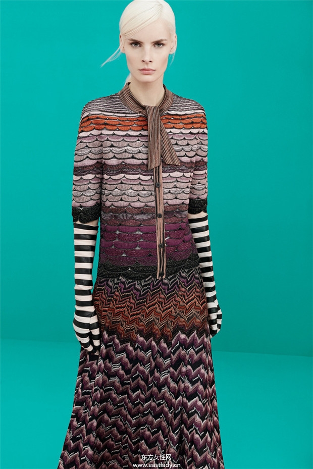 Missoni 2014早秋女装流行服饰时尚大片