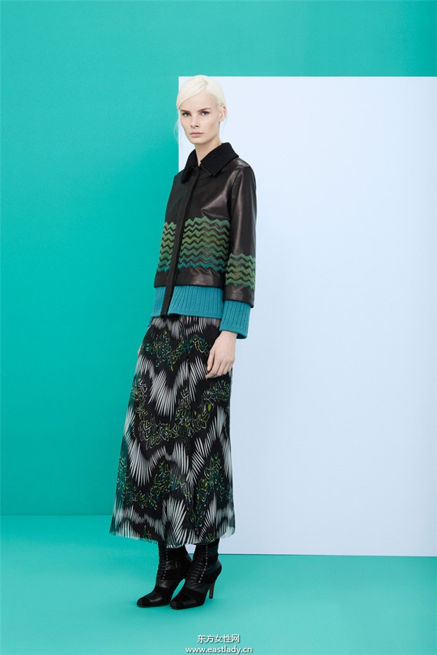 Missoni 2014早秋女装流行服饰时尚大片