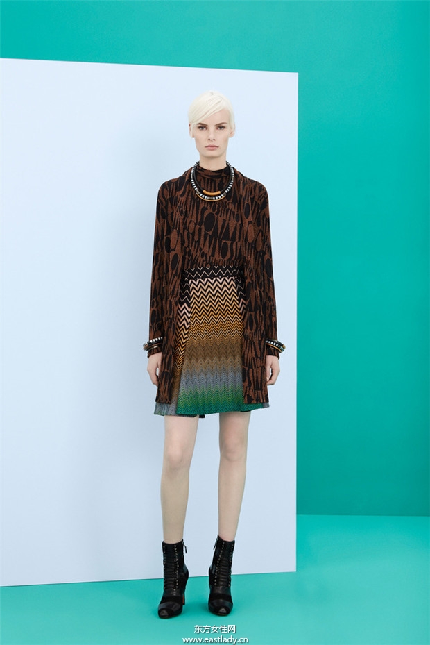 Missoni 2014早秋女装流行服饰时尚大片