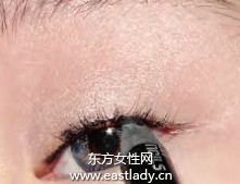 单眼皮化妆技巧之欧美范十足的眼线妆