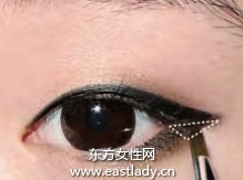 小眼睛MM大眼妆画法变身电眼芭比