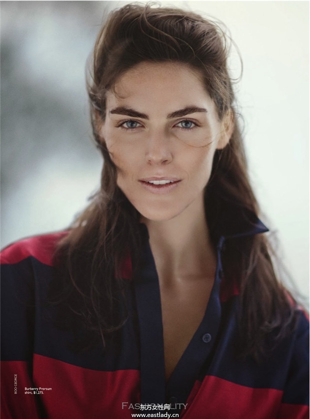 Hilary Rhoda《Vogue》2014年1月澳大利亚版