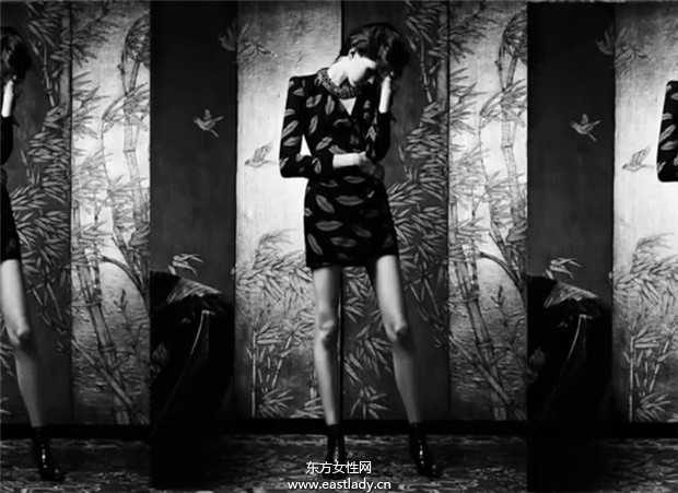 Saint Laurent 2014春夏女裝流行大片