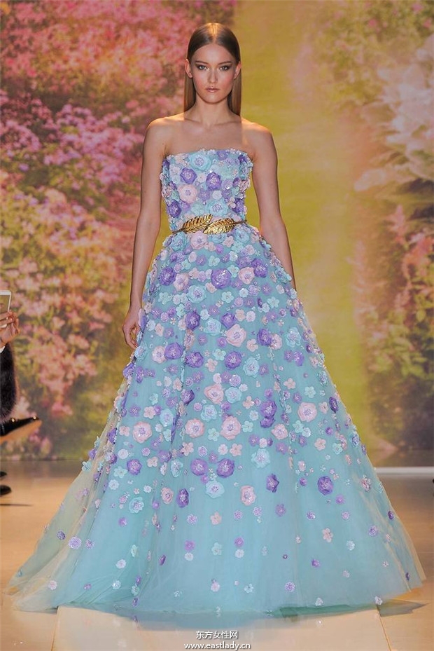 Zuhair Murad 2014巴黎春夏高級定製時裝秀