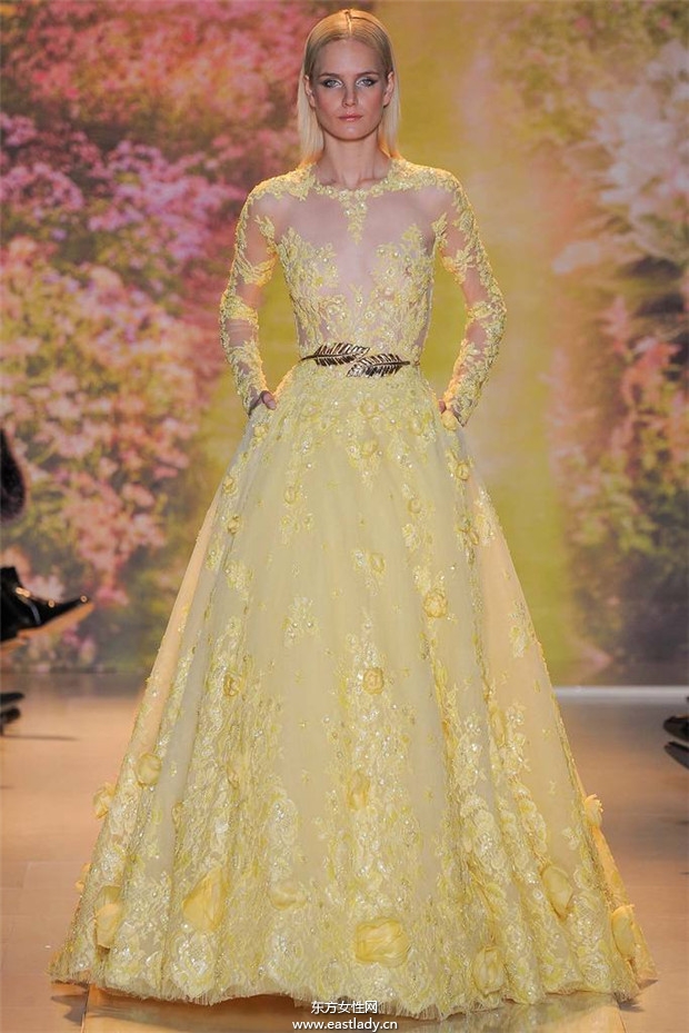 Zuhair Murad 2014巴黎春夏高級定製時裝秀