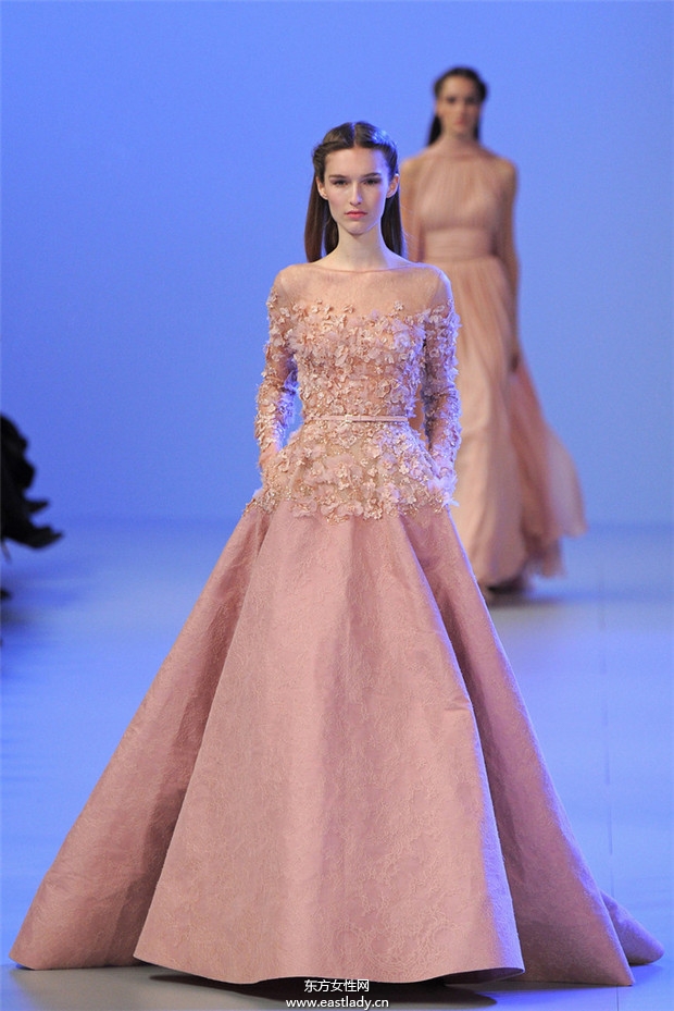 Elie Saab 2014巴黎春夏高級定製時裝秀