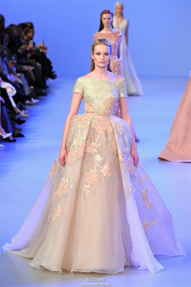 Elie Saab 2014巴黎春夏高級定製時裝秀