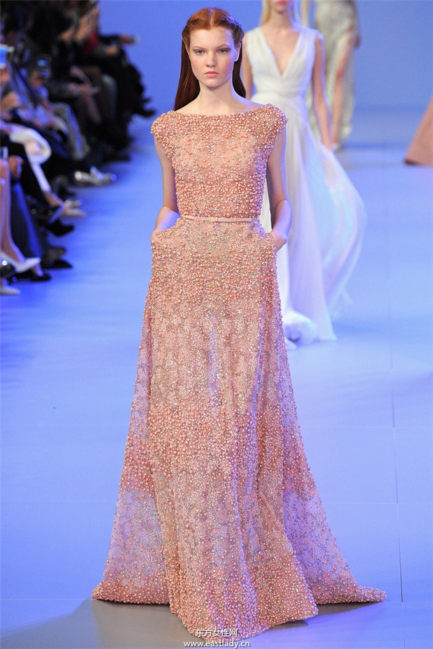 Elie Saab 2014巴黎春夏高級定製時裝秀