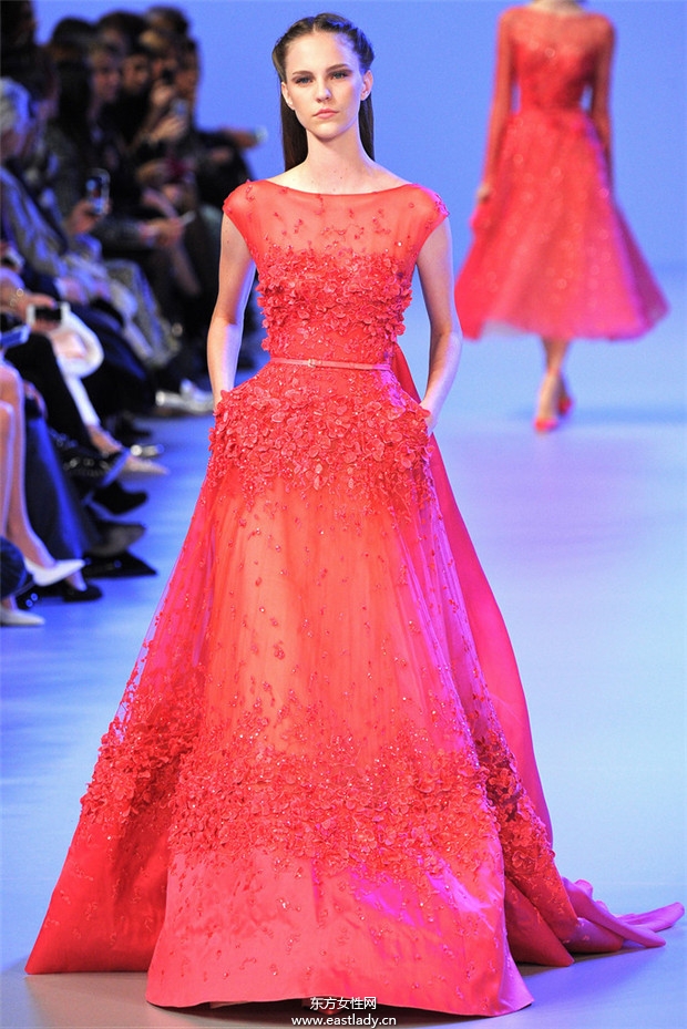 Elie Saab 2014巴黎春夏高級定製時裝秀