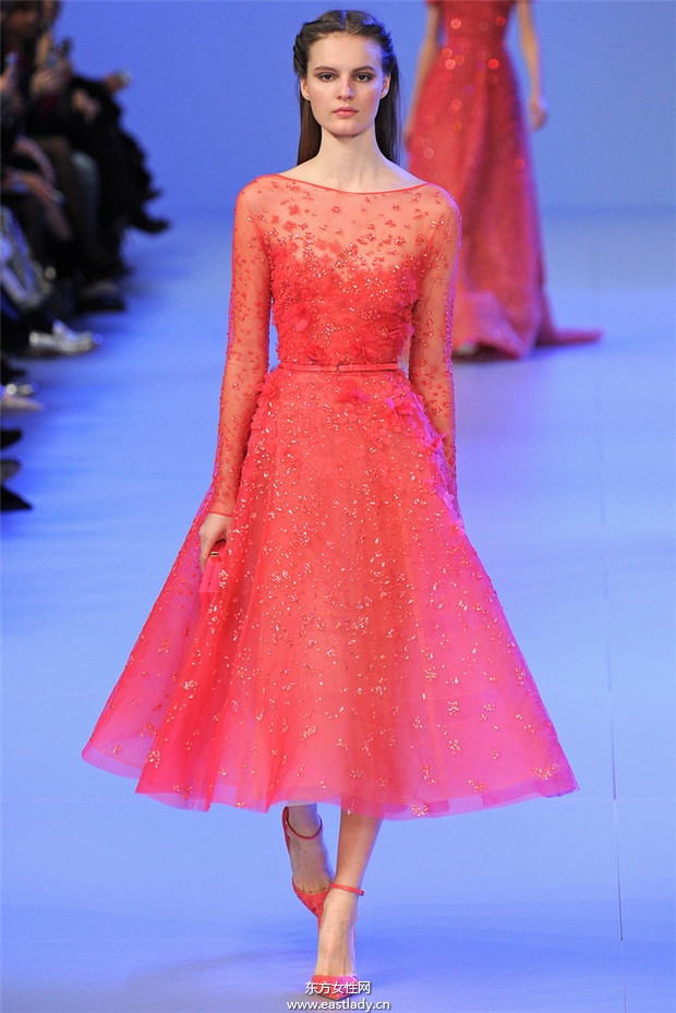 Elie Saab 2014巴黎春夏高級定製時裝秀