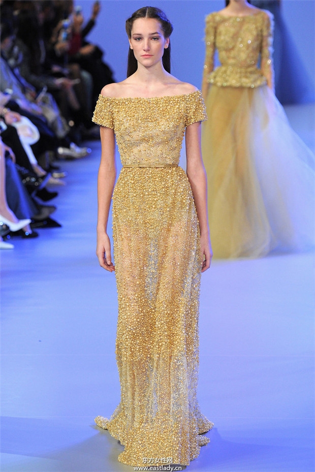 Elie Saab 2014巴黎春夏高級定製時裝秀