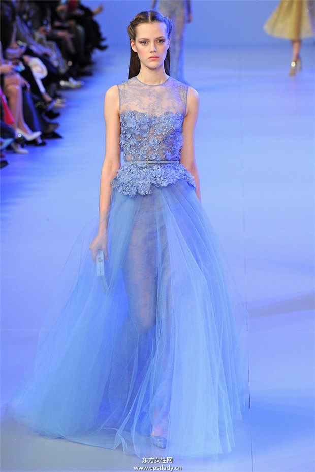 Elie Saab 2014巴黎春夏高級定製時裝秀