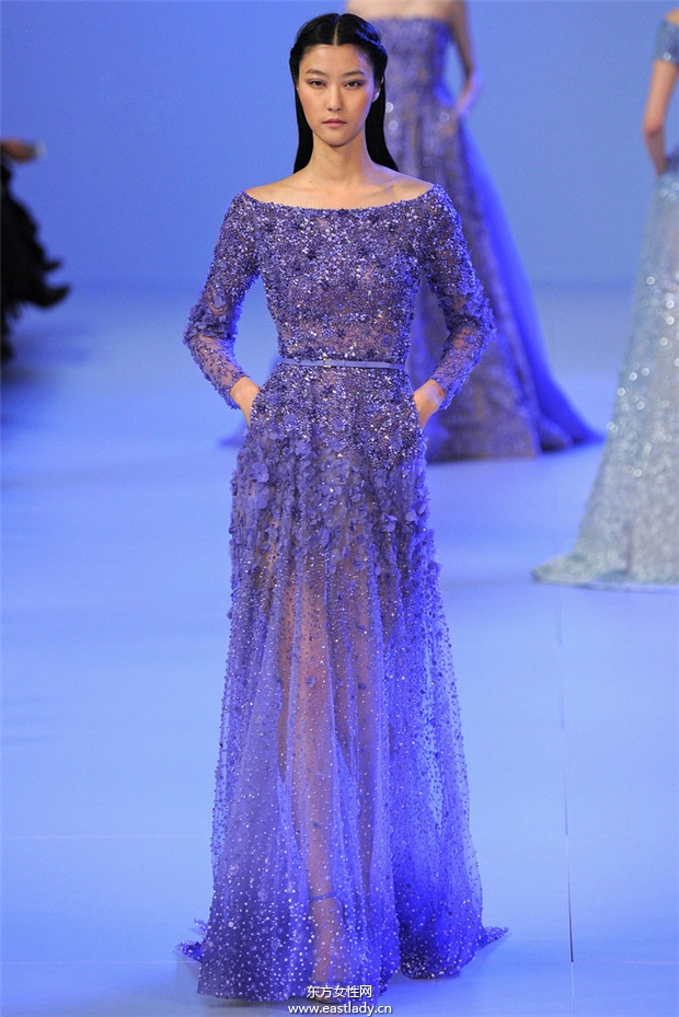 Elie Saab 2014巴黎春夏高級定製時裝秀