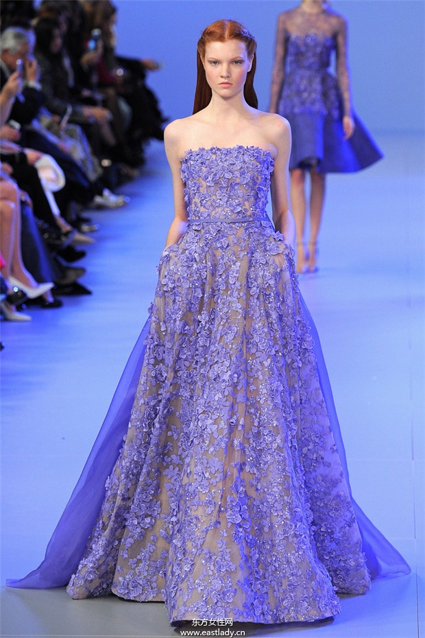 Elie Saab 2014巴黎春夏高級定製時裝秀