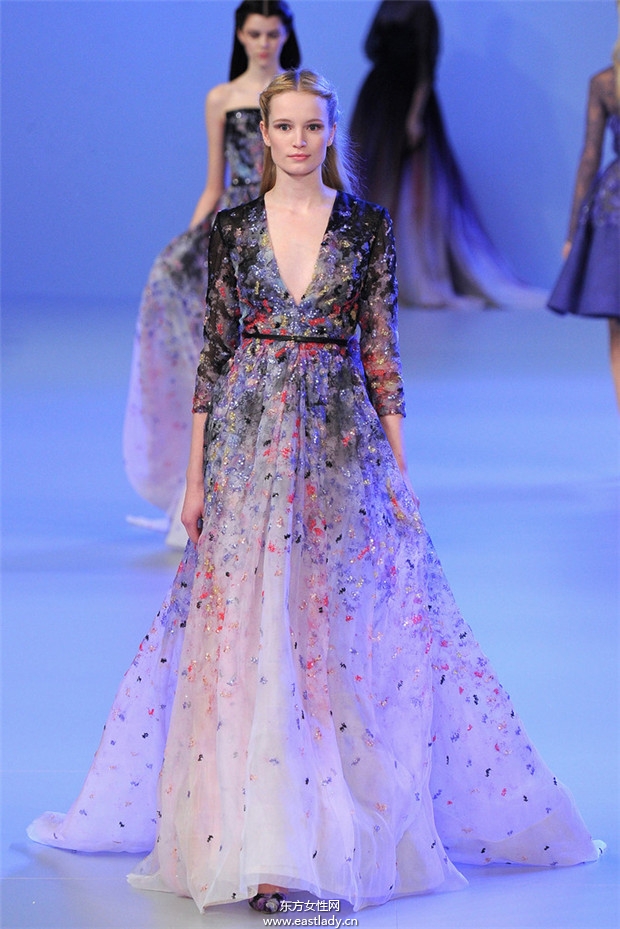 Elie Saab 2014巴黎春夏高級定製時裝秀