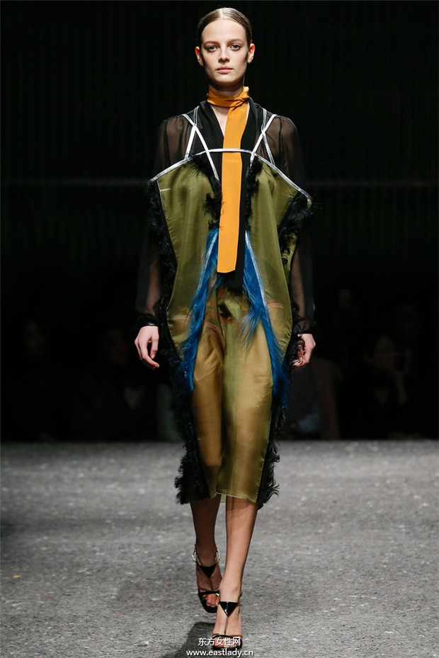 Prada米蘭時裝周2014秋冬新品發布
