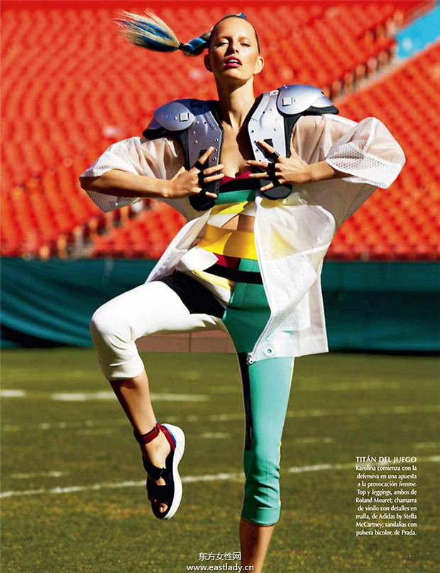 Karolina Kurkova《Vogue》2014年4月墨西哥版