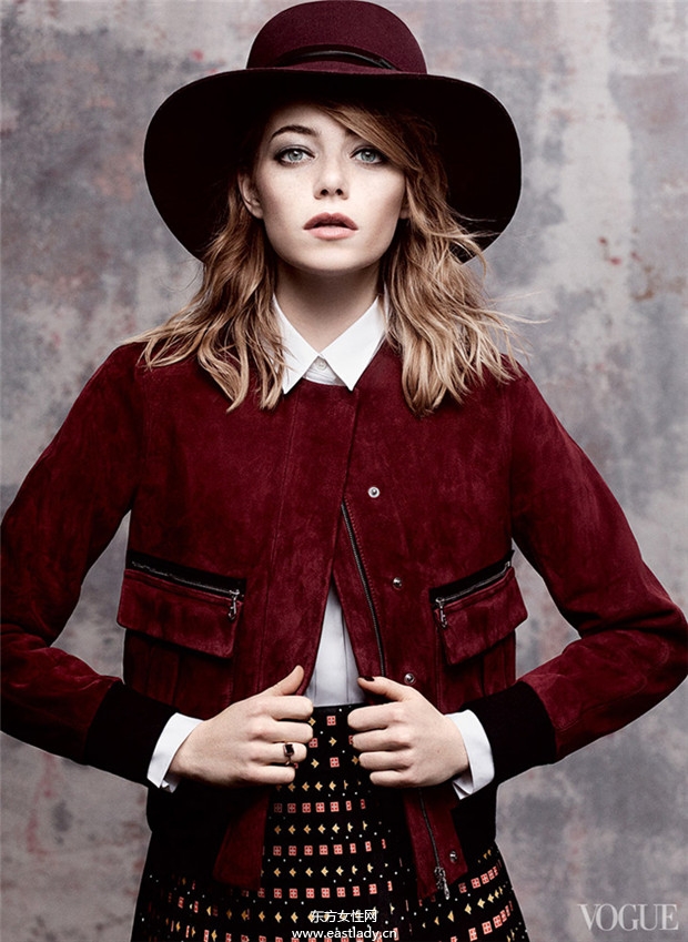 Emma Stone《Vogue》2014年5月美国版