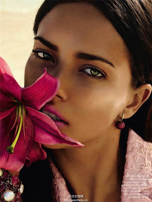 Adriana Lima《Vogue》2014年5月西班牙版