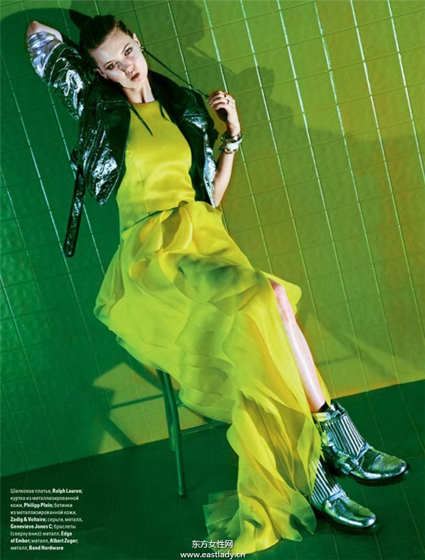 Lindsey Wixson《Vogue》2014年5月乌克兰版