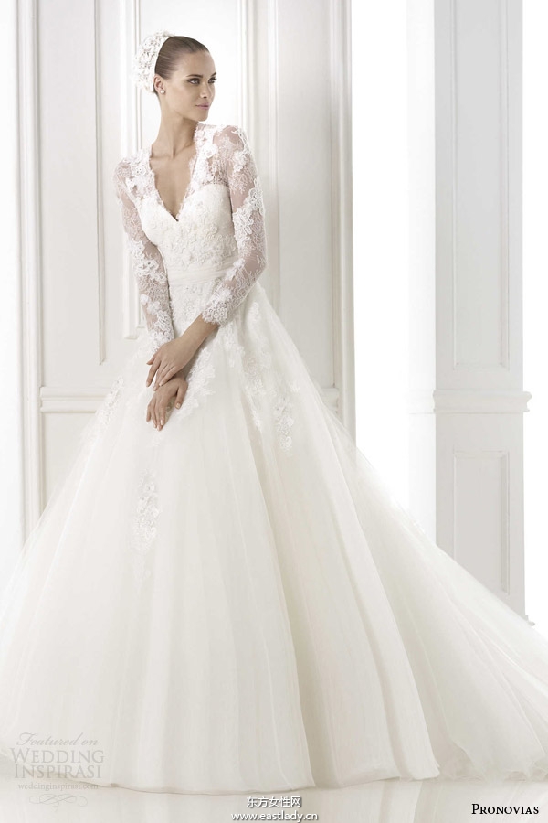 Pronovias 2015新款婚纱礼服系列欣赏