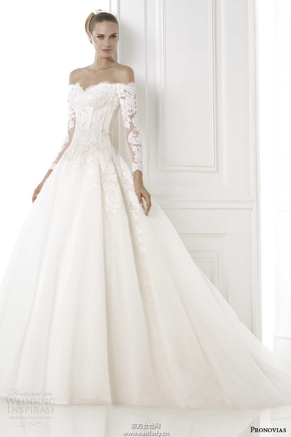 Pronovias 2015新款婚纱礼服系列欣赏